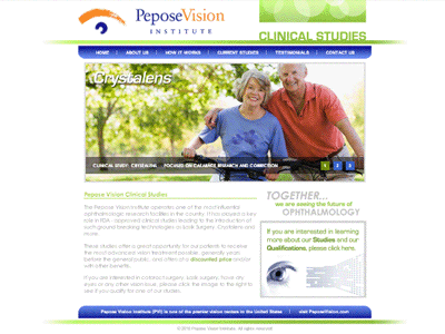 Pepose Vision Website